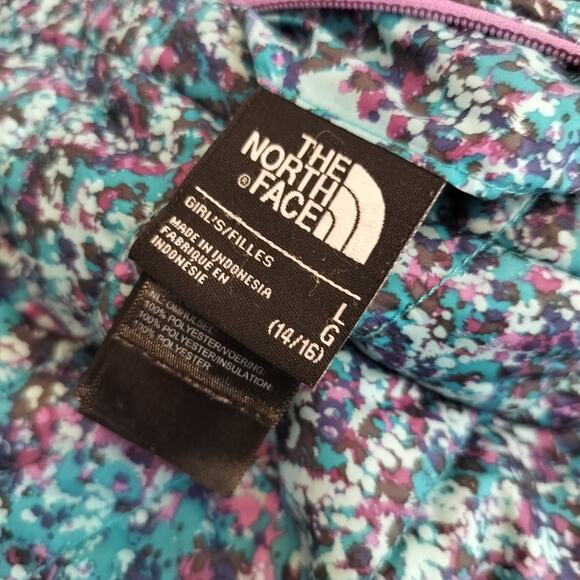The North Face Jacket Reversible Mossbud Swirl Fleece - Picture 12 of 12